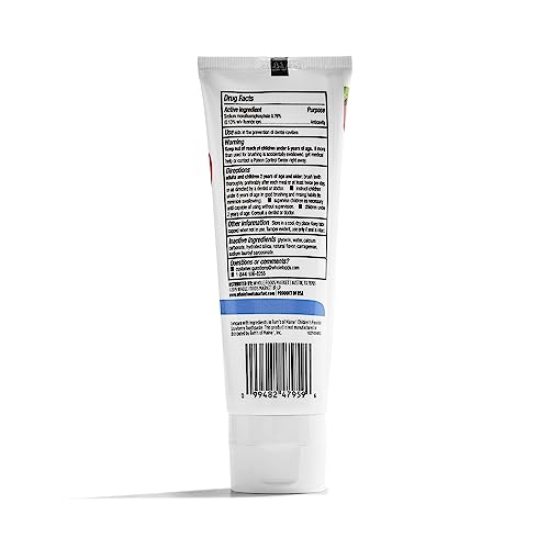 Whole Foods Market Kid's Strawberry Fluoride Toothpaste for Kids, Delicious Flavor, Gentle on Teeth, |2 OZ
