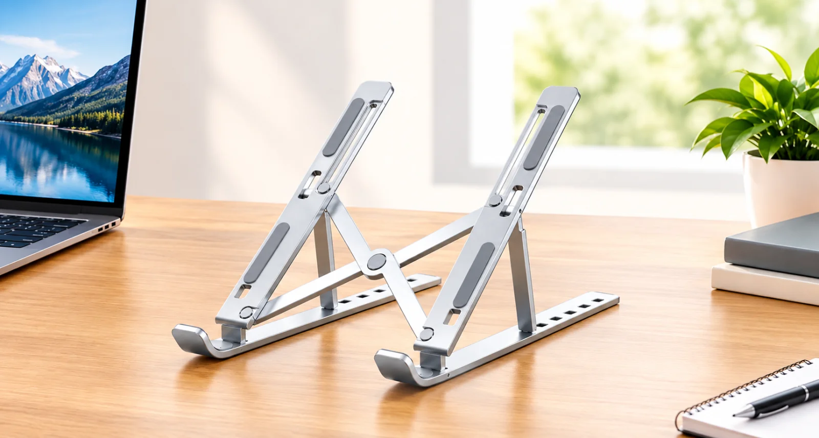 Adjustable Aluminum Laptop Stand