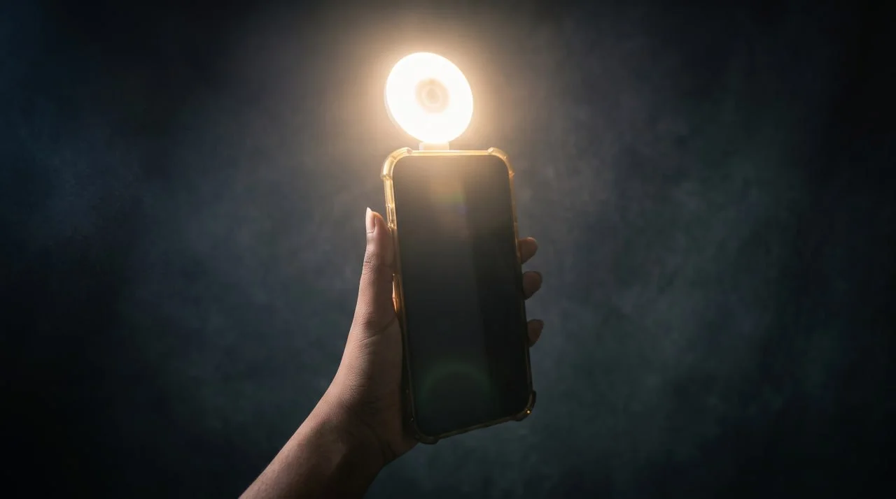Magnetic Selfie Light For Android & iOS