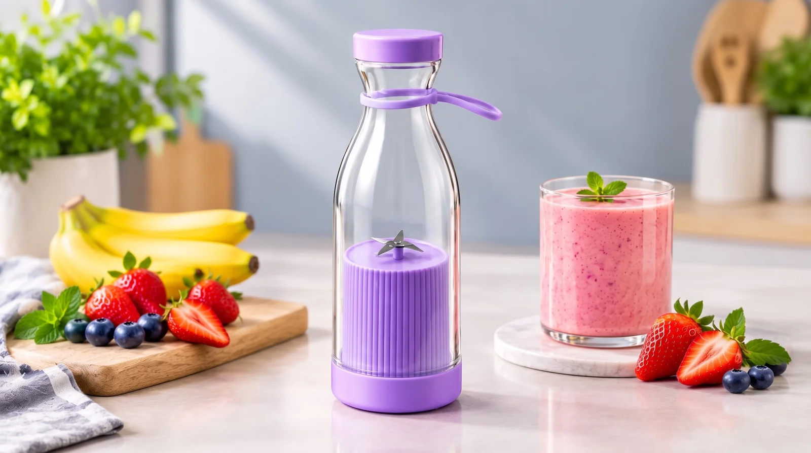 Portable Mini Blender Bottle
